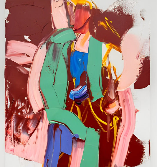 Man with red Aura